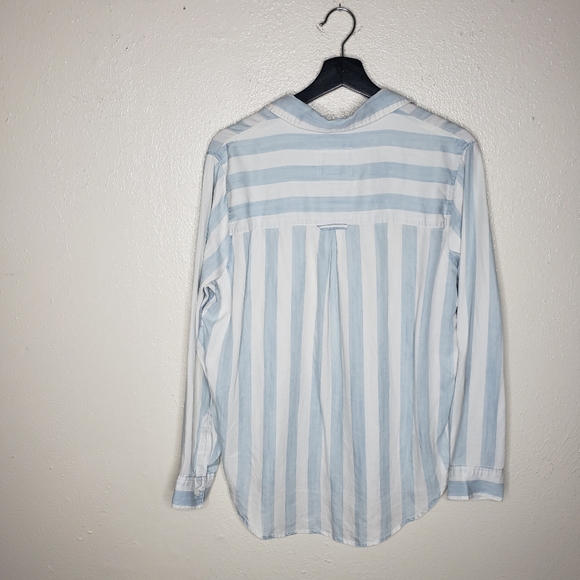 Rails Uli Lace Up Block Stripe Top - Picture 7 of 7